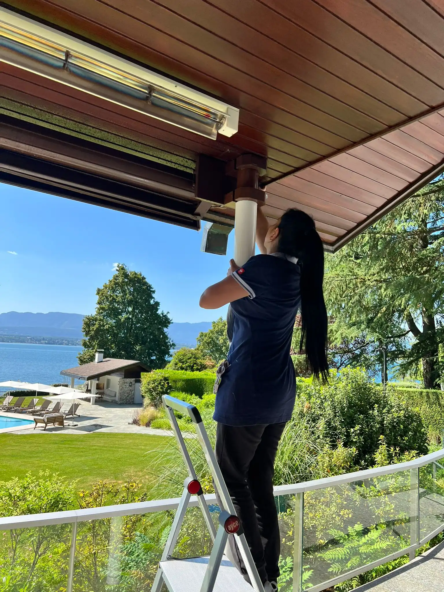 Intervention soignée dans un environnement naturel, Service Swiss